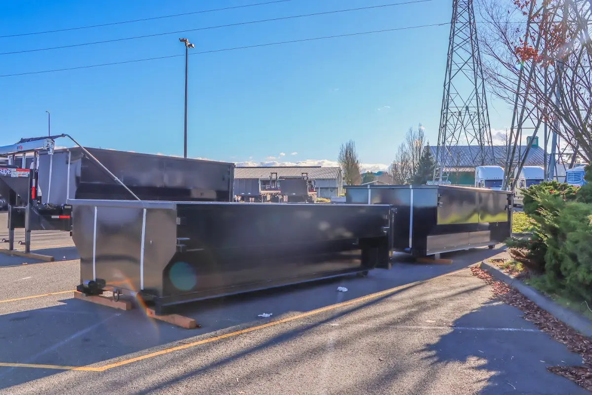 Professional dumpster rental and junk removal service in Sheffield Lake